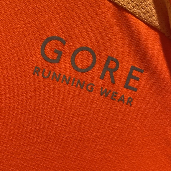 GORE running where size L. Orange long sleeve. - Picture 3 of 6